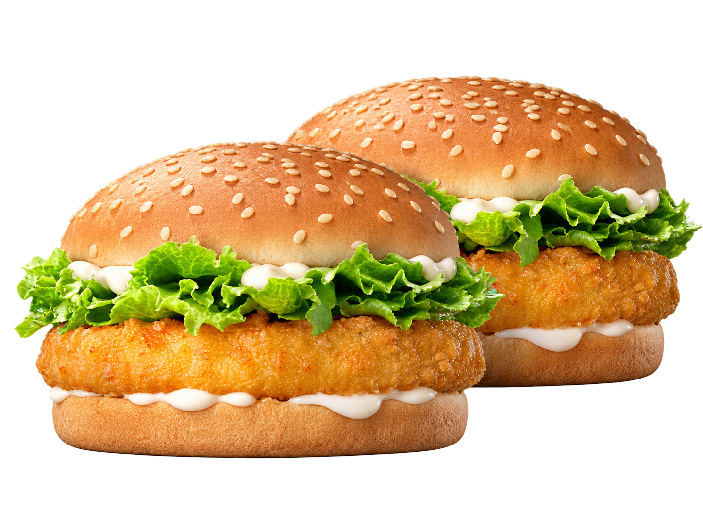 İkili Tavuk Burger